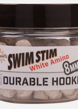 DYNAMITE SWIM STIM WHITE AMINO ORIGINAL DURABLE HOOKERS 8mm