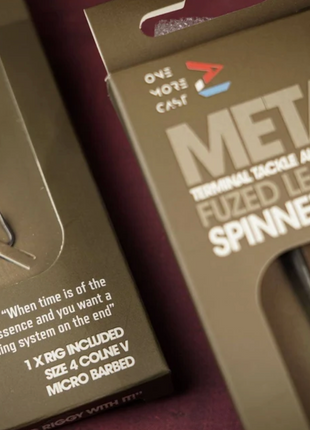 OMC meta all in one spinner rig size 4 micro barbed by Billing Tackle