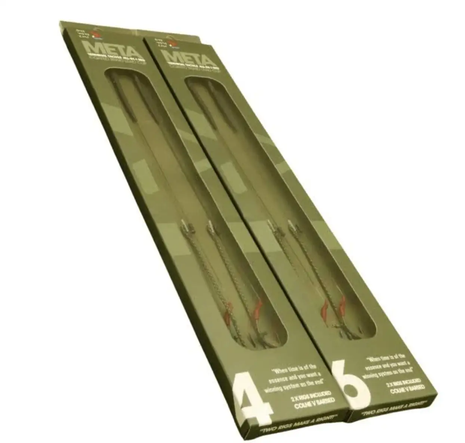 OMC meta all in one lead clip tubing rig size 4 barbless by Billing Tackle