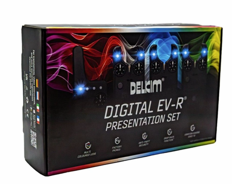 Delkim EV-R Bite Alarm Presentation Sets - Brand New & In Stock