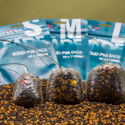 OMC Fade PVA Solid Fishing Bags - All Sizes