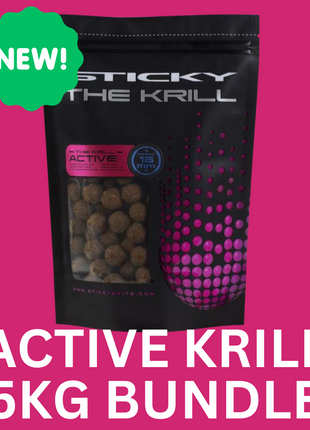 Sticky Baits Active Krill 5kg Shelf Life 12mm