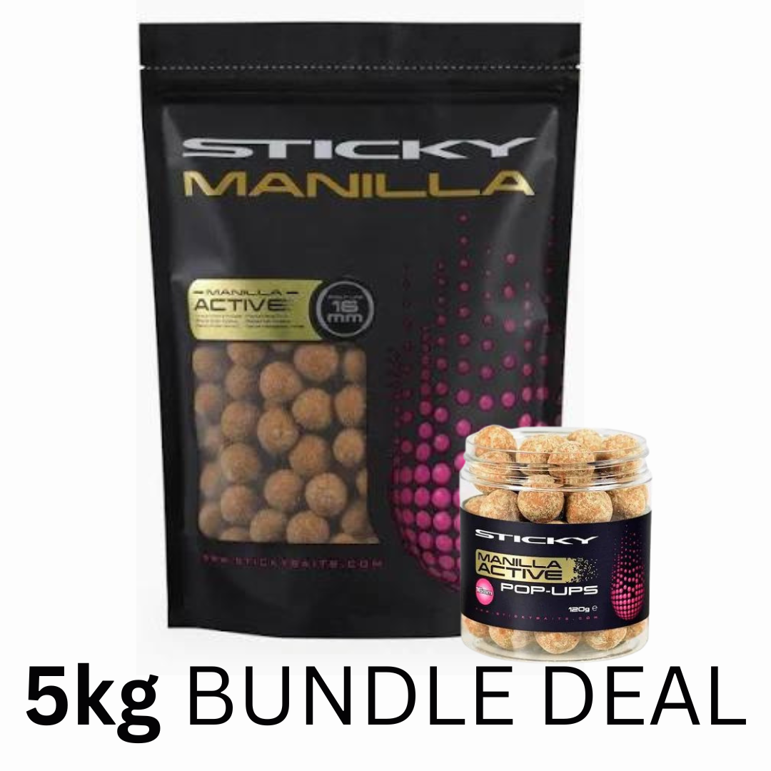 Sticky Baits Active Manilla 5KG Shelf Life 16MM