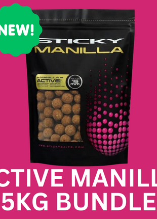 Sticky Baits Active Manilla 5kg Shelf Life 12mm