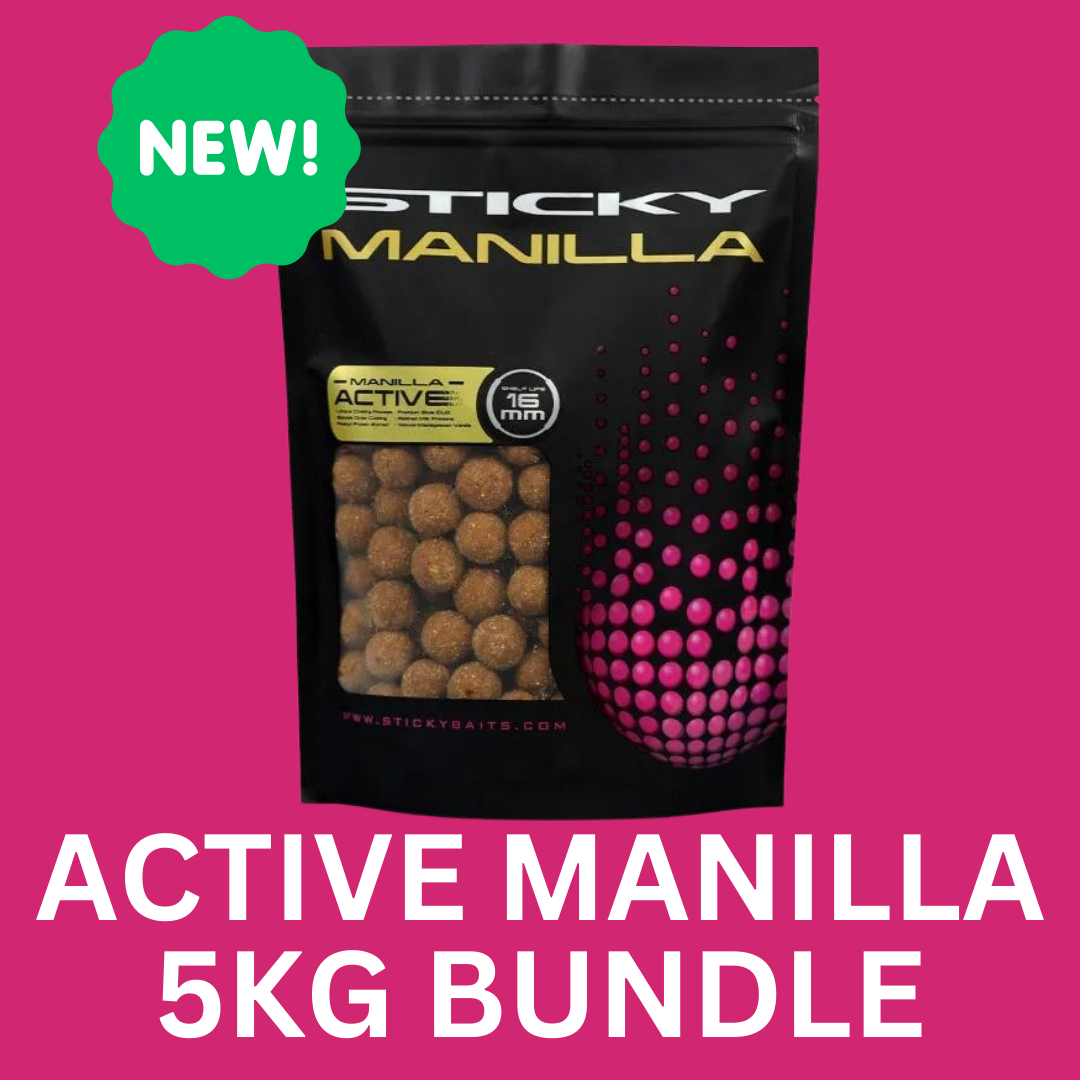 Sticky Baits Active Manilla 5kg Shelf Life 12mm