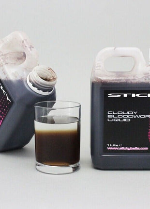 Sticky Baits Cloudy KRILL MANILLA BLOODWORM 1 Litre Jugs