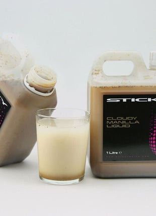 Sticky Baits Cloudy KRILL MANILLA BLOODWORM 1 Litre Jugs