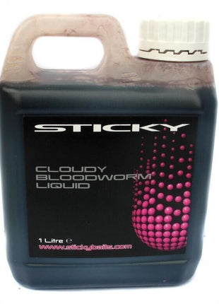 Sticky Baits Cloudy KRILL MANILLA BLOODWORM 1 Litre Jugs