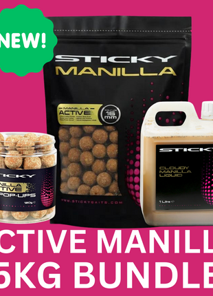 Sticky Baits Manilla ACTIVE Bundle Deals 5kg All Sizes + Popups