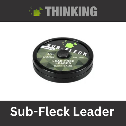 Thinking Anglers 1m Sub-Fleck Leader 45lb