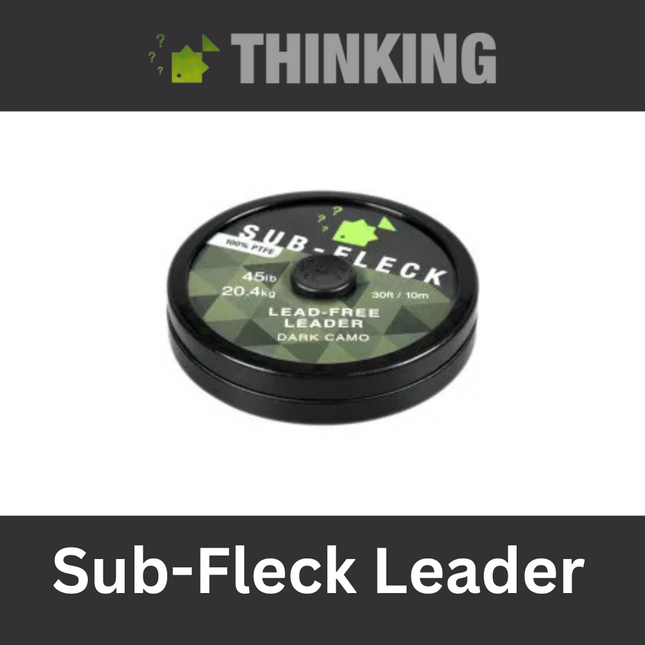 Thinking Anglers 1m Sub-Fleck Leader 45lb