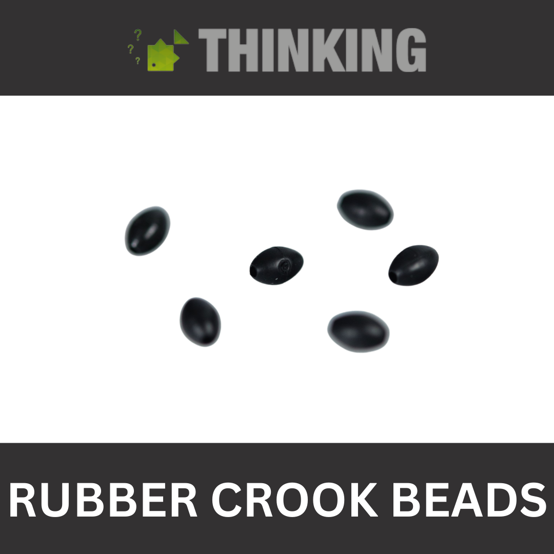 Thinking 5mm Rubber Crook Beads – Qty 20