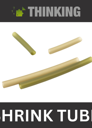 Thinking Anglers Shrink Tube Medium - Brown & Green - Qty 10