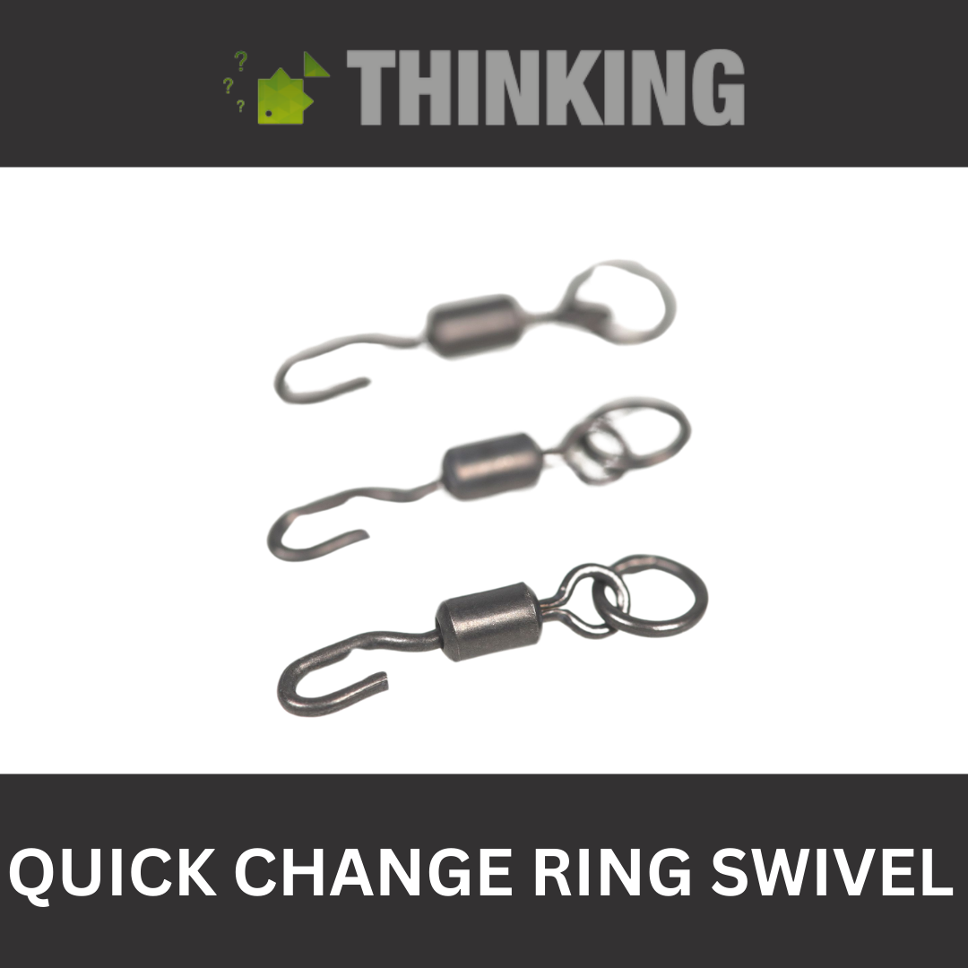 Thinking Size-11 Quick Change Ring Swivels – Qty 10