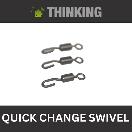 Thinking Anglers Size-11 Quick Change Swivels – Qty 10