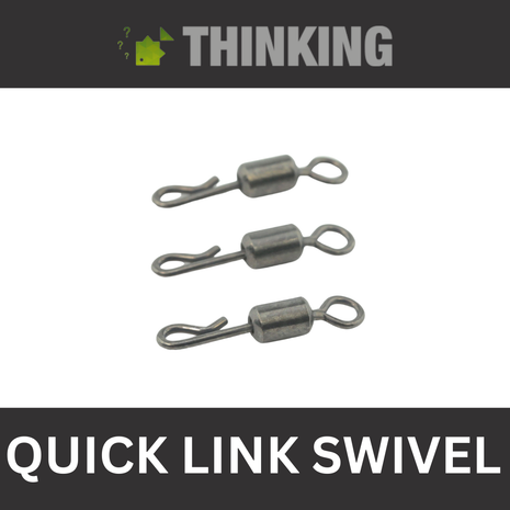 Thinking Anglers Size-11 Quick Link Swivels – Qty 10