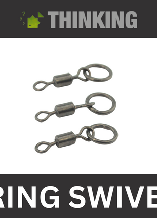 Thinking Anglers Size-11 Ring Swivels – Qty 10