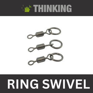 Thinking Anglers Size-11 Ring Swivels – Qty 10