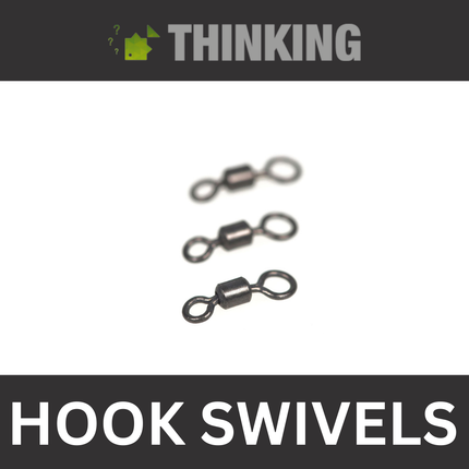 Thinking Anglers Size-20 Hook Swivels