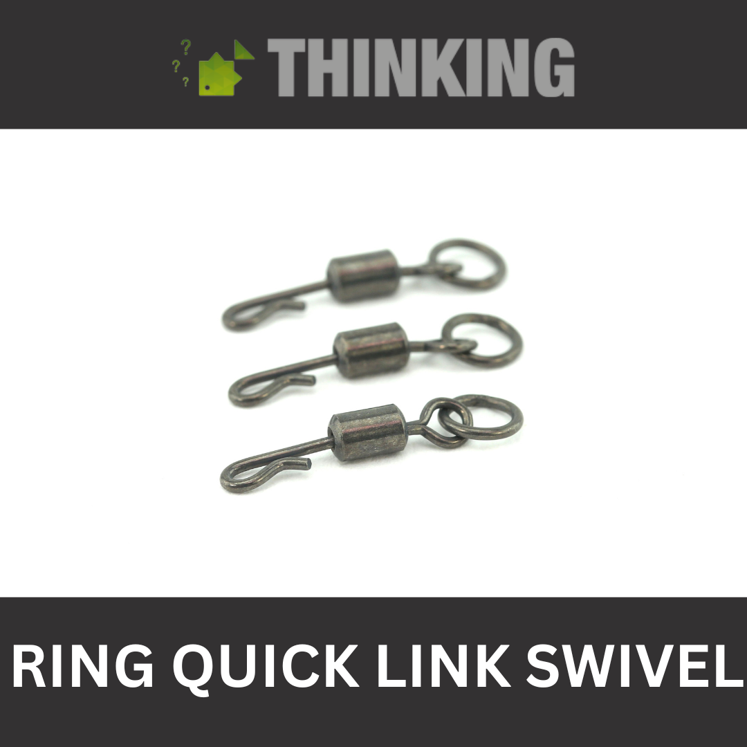 Thinking Size-8 Ring Quick Link Swivels – Qty 10