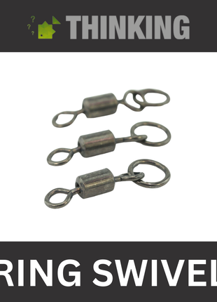 Thinking Anglers Size-8 Ring Swivels – Qty 10