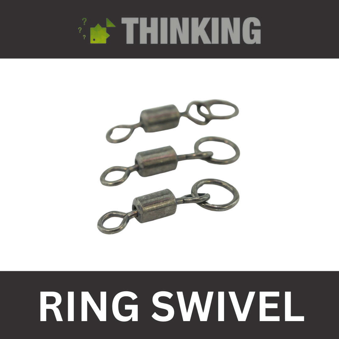 Thinking Size-8 Ring Swivels – Qty 10