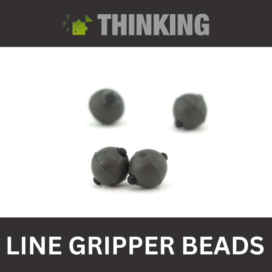 Thinking Tungsten 5mm Line Gripper Beads - Qty 12