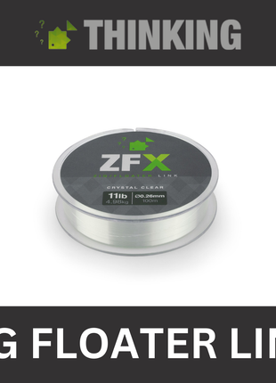 Thinking Anglers Zig Floater Link - Crystal Clear - 11lb & 13lb