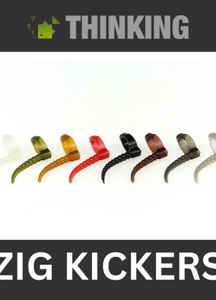 Thinking Anglers Zig Kickers – Qty 10 – All Colours