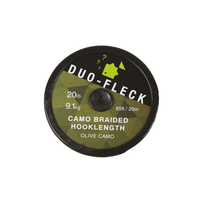 Thinking Anglers Braided Hooklength Duo-Fleck – Olive Camo