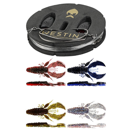 Westin Carolina Perch Rig Kit With Crecraw (6.5cm/10g)