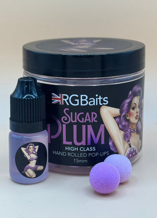 RG Baits Sugar Plum Pinups + FREE Booster Liquid | Full Range | Brand New Release