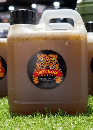 RG Baits Tiger Nana 1L Liquid Food- Billing Tackle Exclusive by Billing Tackle