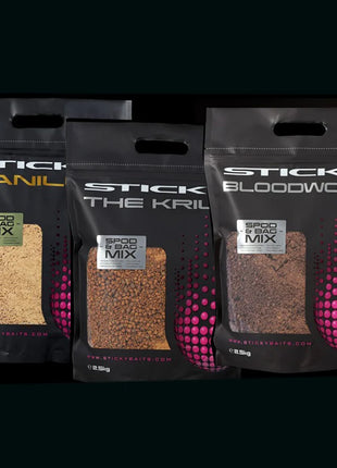 Sticky Spod & Bag Mix Krill Manilla & Bloodworm 5kg | ALL Flavours by Billing Tackle