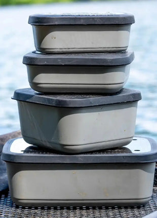 Guru Container Bait Box 5.3 Pint Grey by Billing Tackle