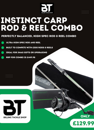 Instinct Carp Combo | Black Friday Special |.High Spec Instinct Rod & Reel Combo for ONLY £129.99