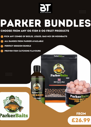 Parker Baits Session Bundles | OG Fish & OG Fruit and Nut | Pick Your Own from £27.99