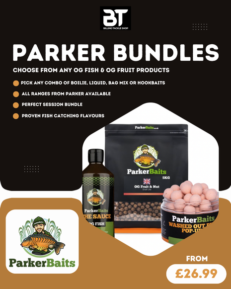 Parker Baits Session Bundles | OG Fish & OG Fruit and Nut | Pick Your Own from £27.99