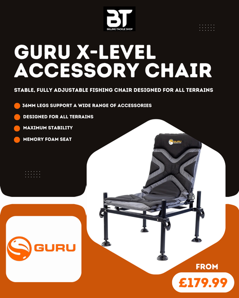 Tackle Guru X-Level Accessory Chair - Brand New!!
