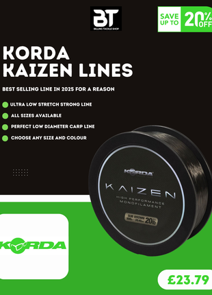 Korda Kaizen Line NEW - All Sizes Available for £23.79