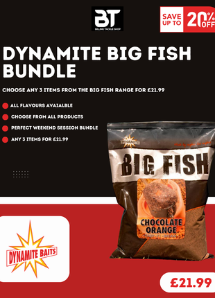 Dynamite Barbel Big Fish Bundle | Choose Any 3 Items for £21.99