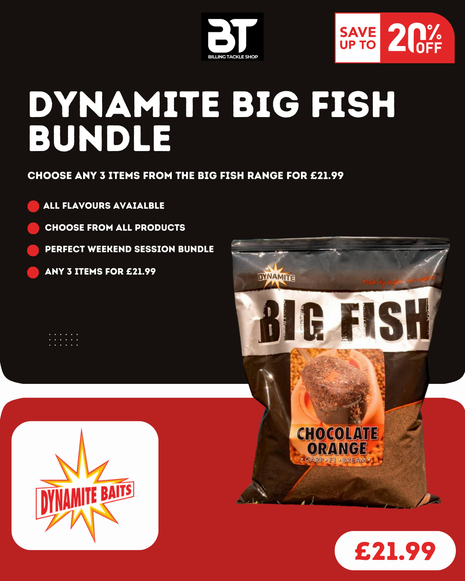 Dynamite Barbel Big Fish Bundle | Choose Any 3 Items for £21.99
