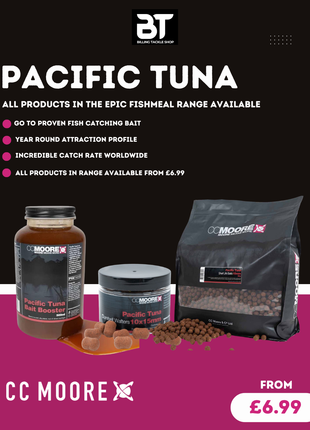 Pacific Tuna CC Moore Full Range - Boilies, PVA, Pellets, Liquids & Hookbaits