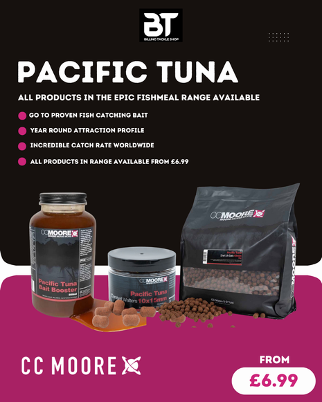 Pacific Tuna CC Moore Full Range - Boilies, PVA, Pellets, Liquids & Hookbaits