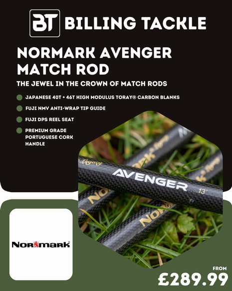 Normark Avenger Match Rods | All Sizes Available from £289.99