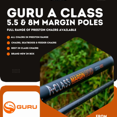 GURU A-Class Margin Pole Bundle FROM £79.99 | All Sizes | FREE Top Kit Worth £49.99 by Billing Tackle