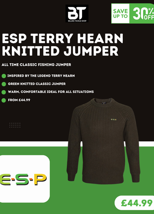 ESP Terry Hearn Knitted Jumper | S, M, L, XL, XXL AND XXXL from £44.99