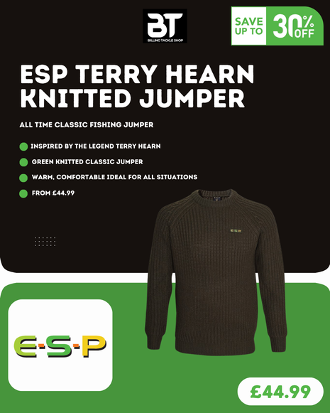 ESP Terry Hearn Knitted Jumper | S, M, L, XL, XXL AND XXXL from £44.99