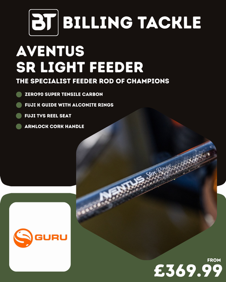 GURU Aventus SR Light Feeder Rod | The Pinnacle of Feeders from £369.99  