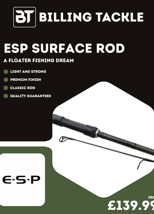 ESP Surface Floater Rod | 12ft 2.75lb In Stock from £139.99